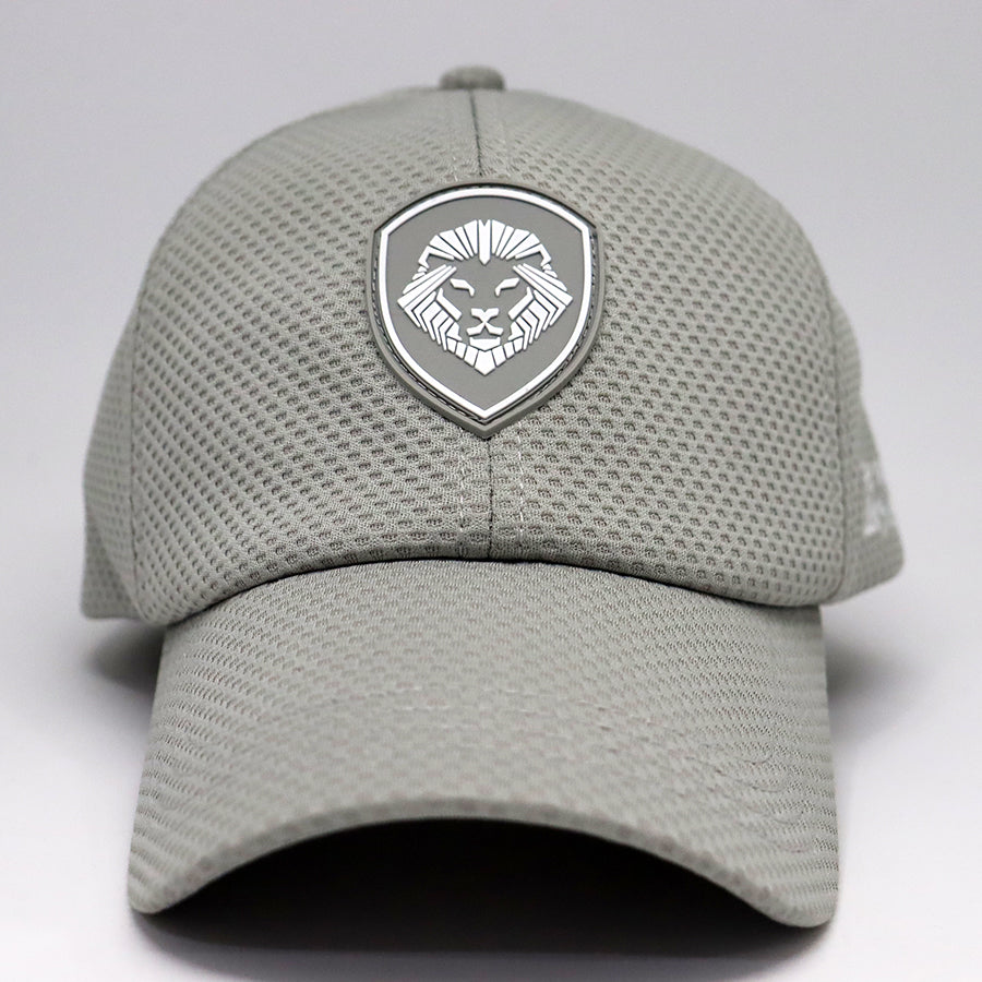 VT Shield Future Looks Bright Grey Performance Hat with Velcro Closure - Perfect for Running, Hiking & Outdoor Sports
