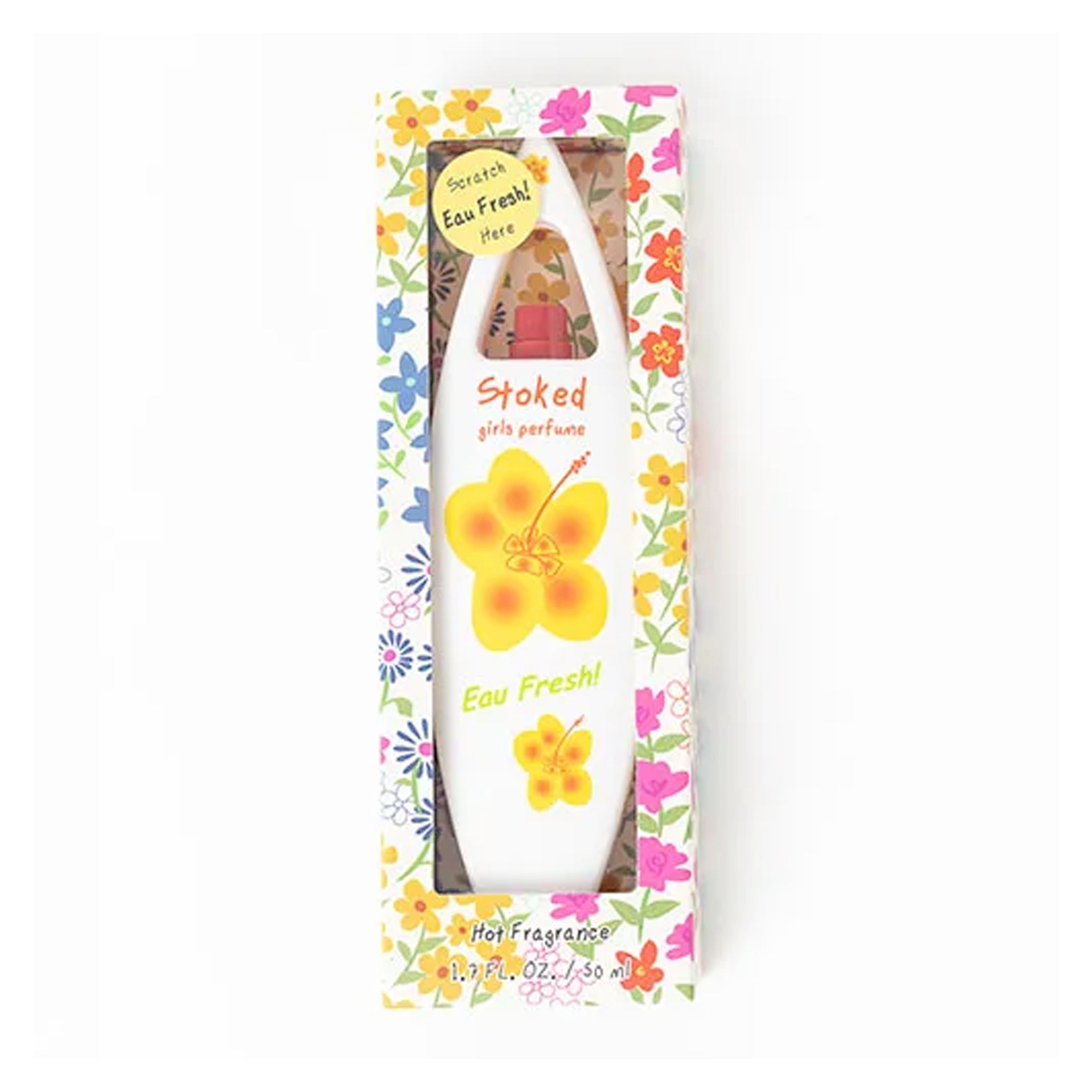 Bethany Hamilton Stoked Eau Fresh Perfume for Women - Light Floral Scent, Long-Lasting Fragrance - Perfect for Daily Wear, Work & Outdoor Activities