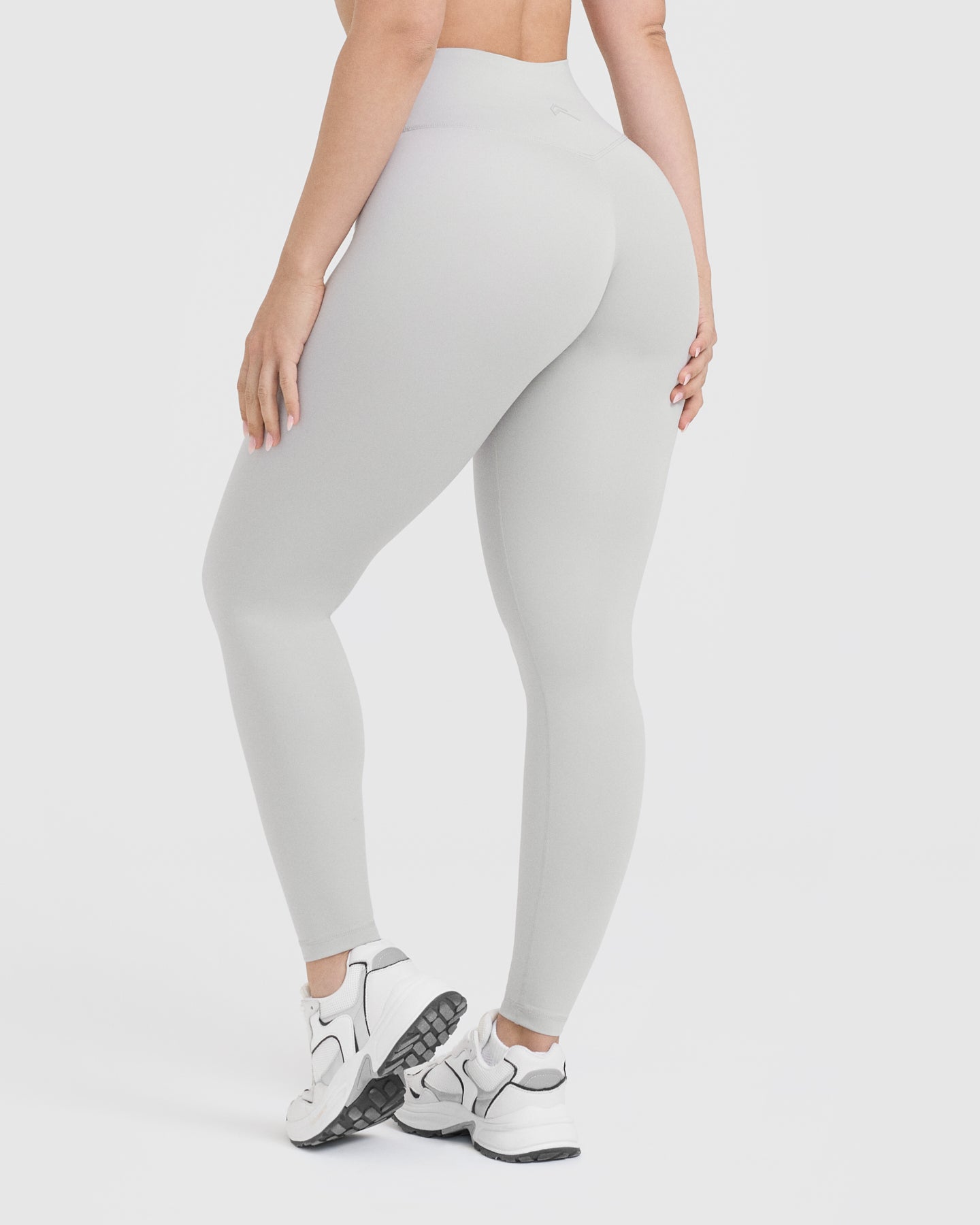 Timeless High Waisted Leggings for Women - Light Grey Yoga Pants with Pockets | Perfect for Workouts, Yoga & Everyday Comfort