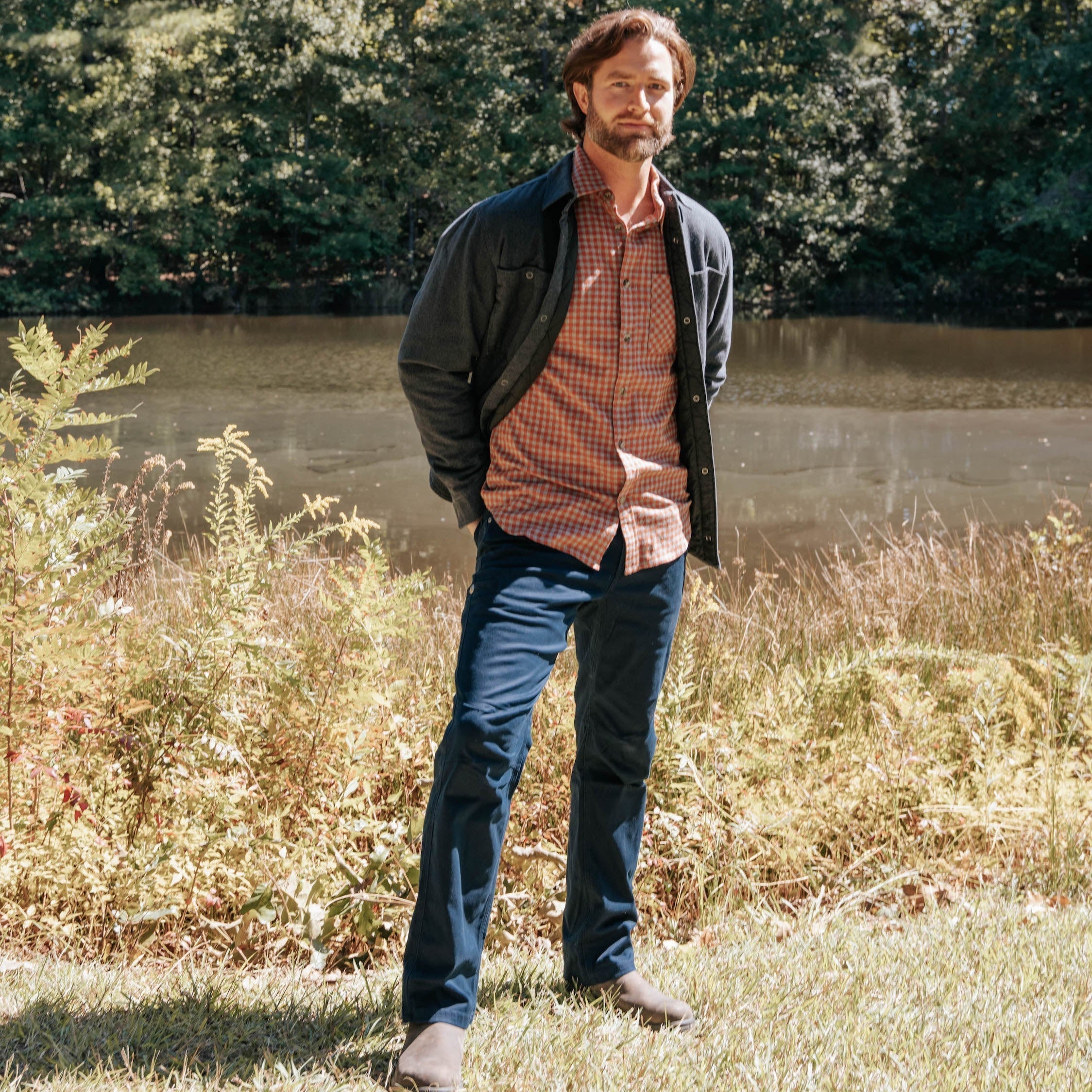 Stylish Downtown Flannel Shirt for Men & Women | Soft Plaid Button-Up Shirt | Perfect for Casual Outfits, Fall Layering & Outdoor Adventures