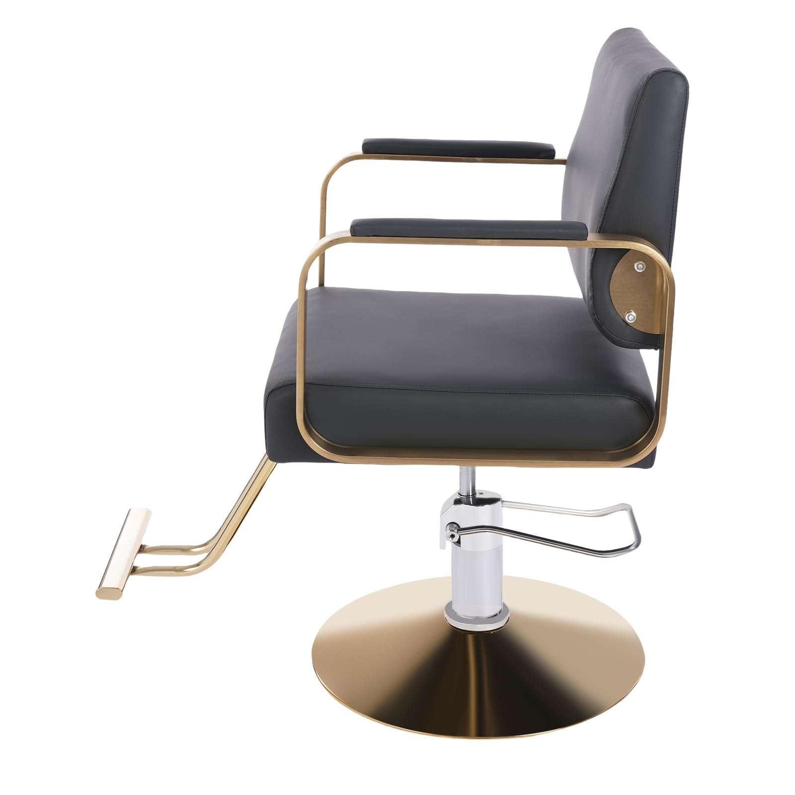 Professional 360° Swivel Hydraulic Barber Chair - Heavy Duty Salon Styling Chair with Shampoo Function for Hair Cutting, Tattoo & Spa (440 lbs Capacity) - Perfect for Hair Salons, Barber Shops & Tattoo Studios