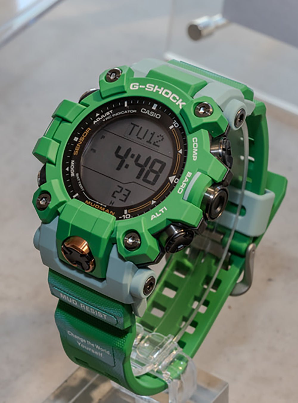 CASIO G-SHOCK GW-9500KJ-3JR Mudman Limited Edition JDM - Earthwatch Collaboration, Master of G Series, Shock & Water Resistant Watch - Perfect for Outdoor Adventures, Hiking, and Extreme Sports