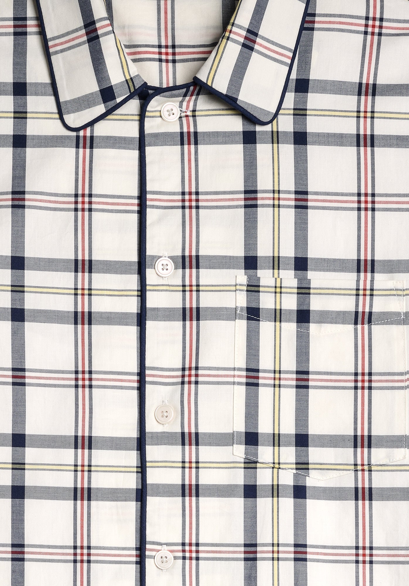 Henry Pajama Set in Madras Plaid - Soft Cotton Sleepwear for Men & Women - Perfect for Lounging, Travel & Cozy Nights at Home
