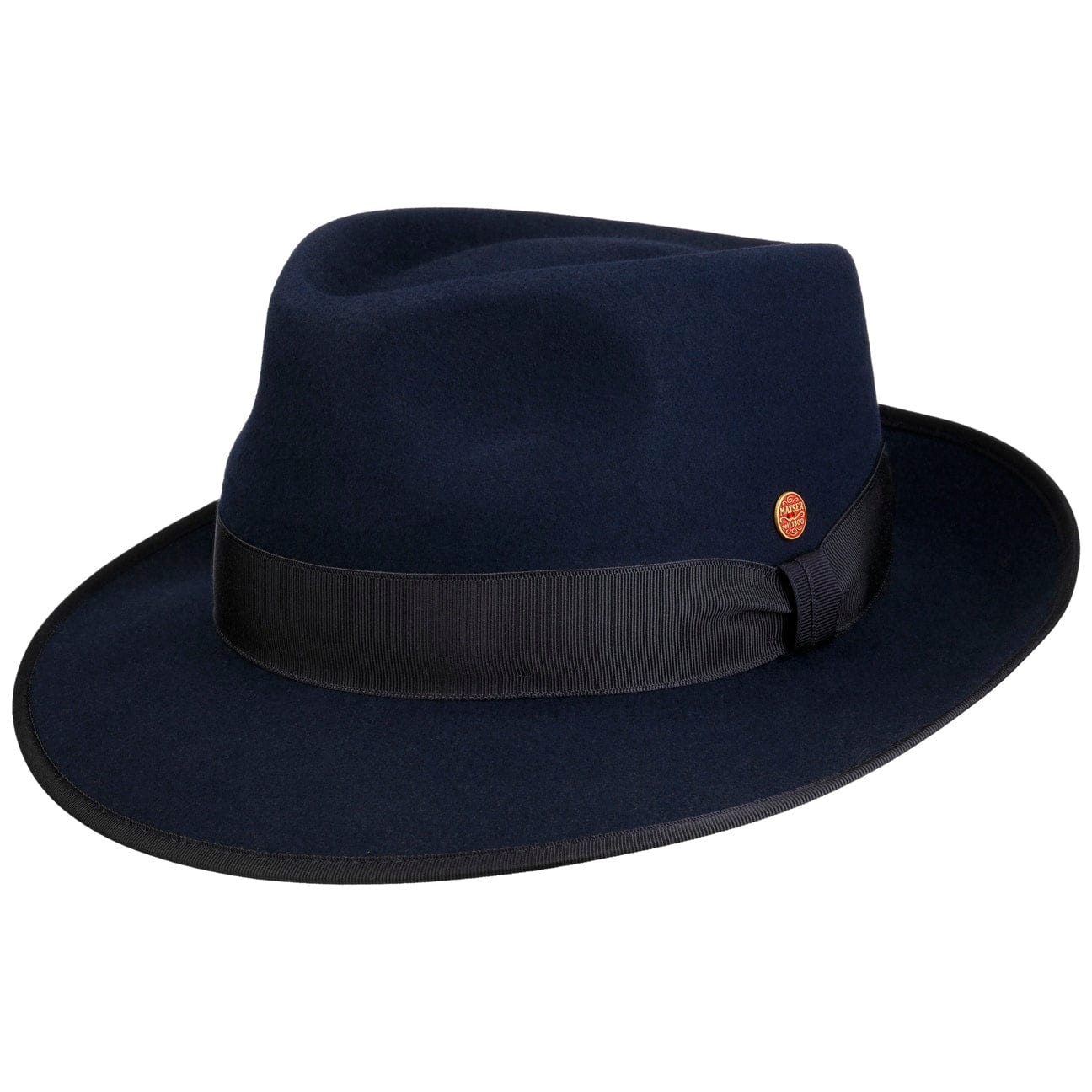 Mio Bogart Fur Felt Hat by Mayser - Premium Wool Fedora for Men & Women - Perfect for Outdoor, Travel & Vintage Style Fashion