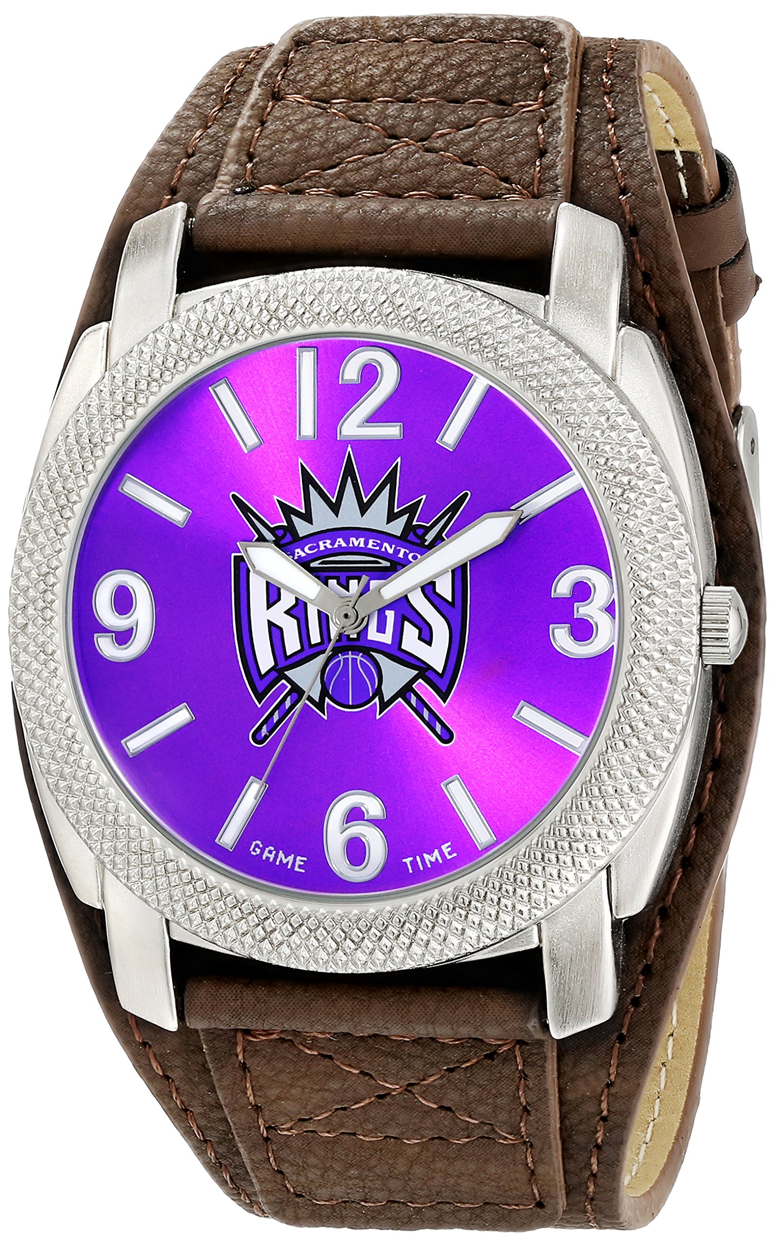 Sacramento Kings Men's Quartz Watch - Brown NBA-DEF-SAC for Casual Wear & Sports