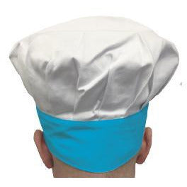 Professional Chef Hat Blue - High-Quality Kitchen Hat for Cooking, Baking & Culinary Arts | Perfect for Chefs, Bakers & Food Enthusiasts