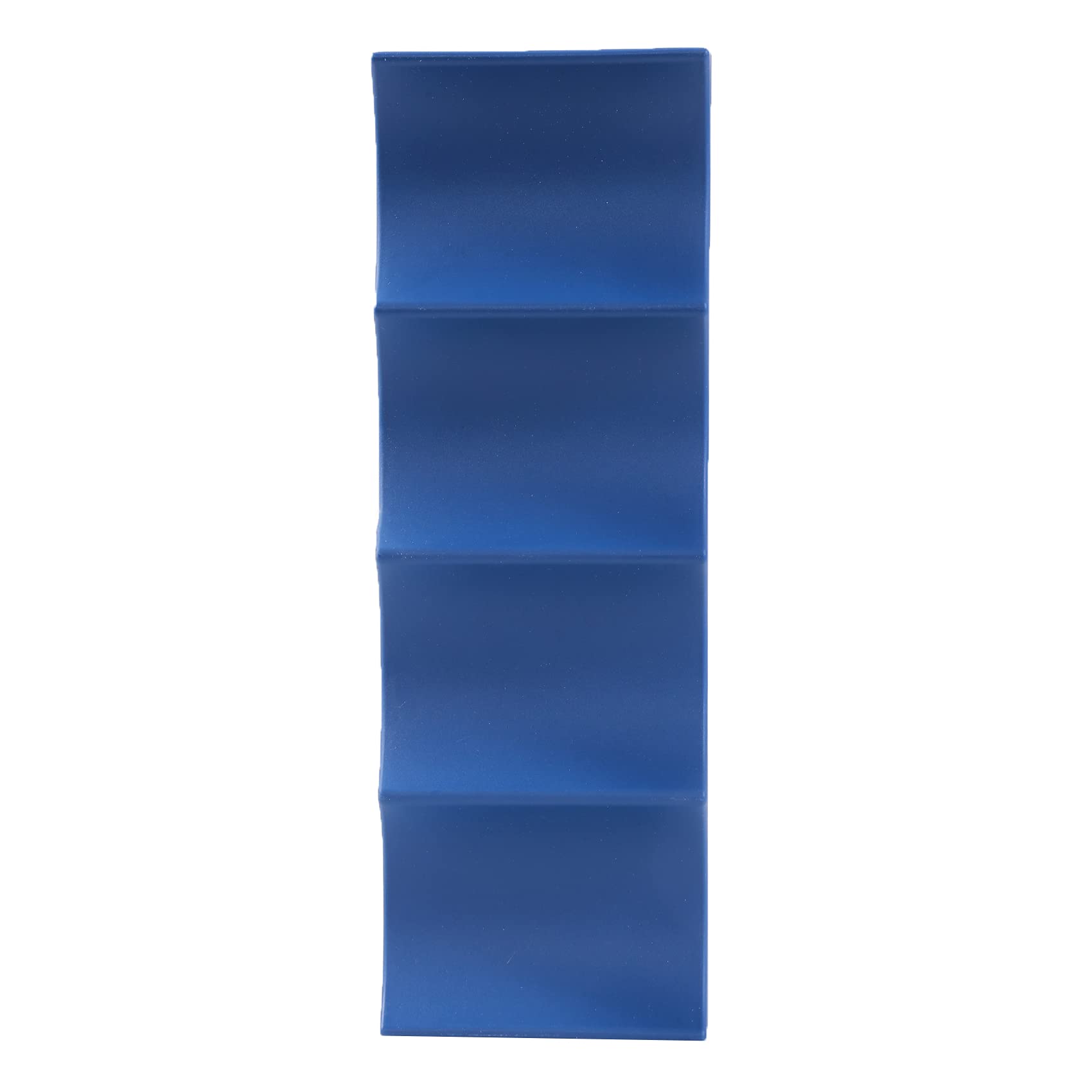 MOONRING Wine Rack Countertop Stand - Navy Blue for Kitchen & Bar Storage