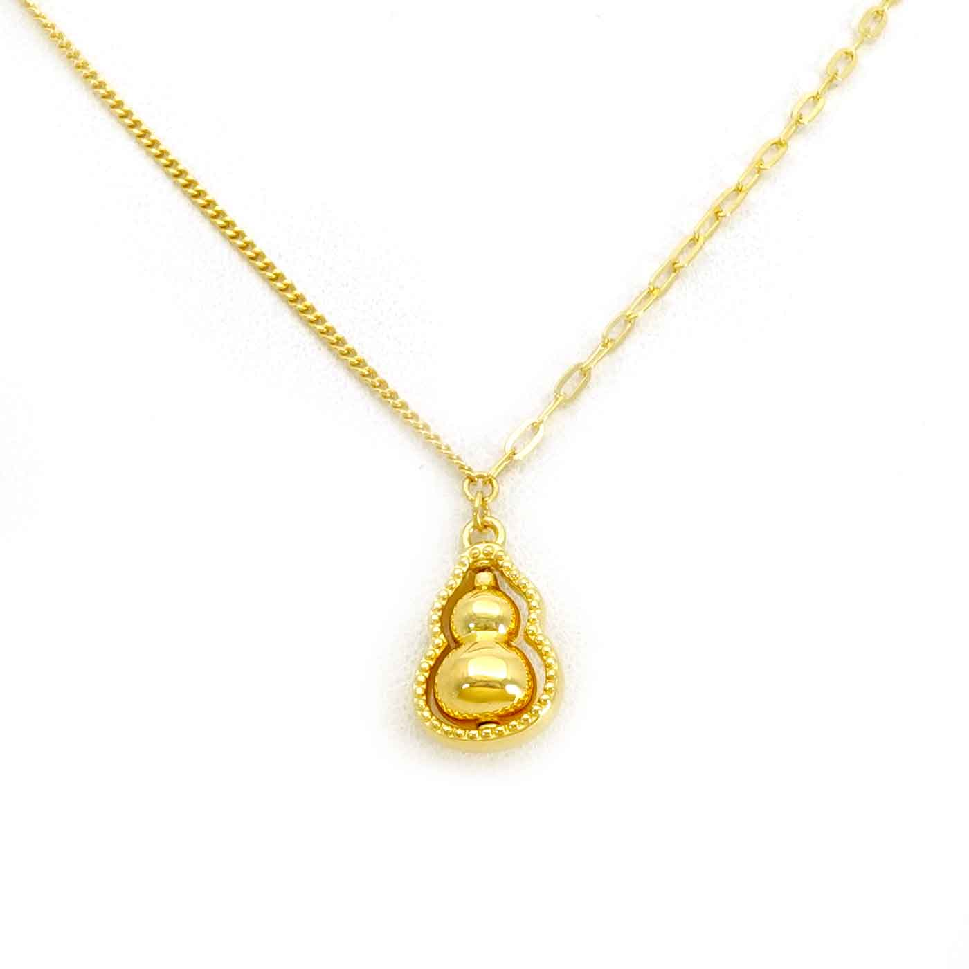 24K Gold Hulu Necklace for Women - Elegant Hawaiian Style Pendant Jewelry Gift for Birthday, Anniversary & Special Occasions