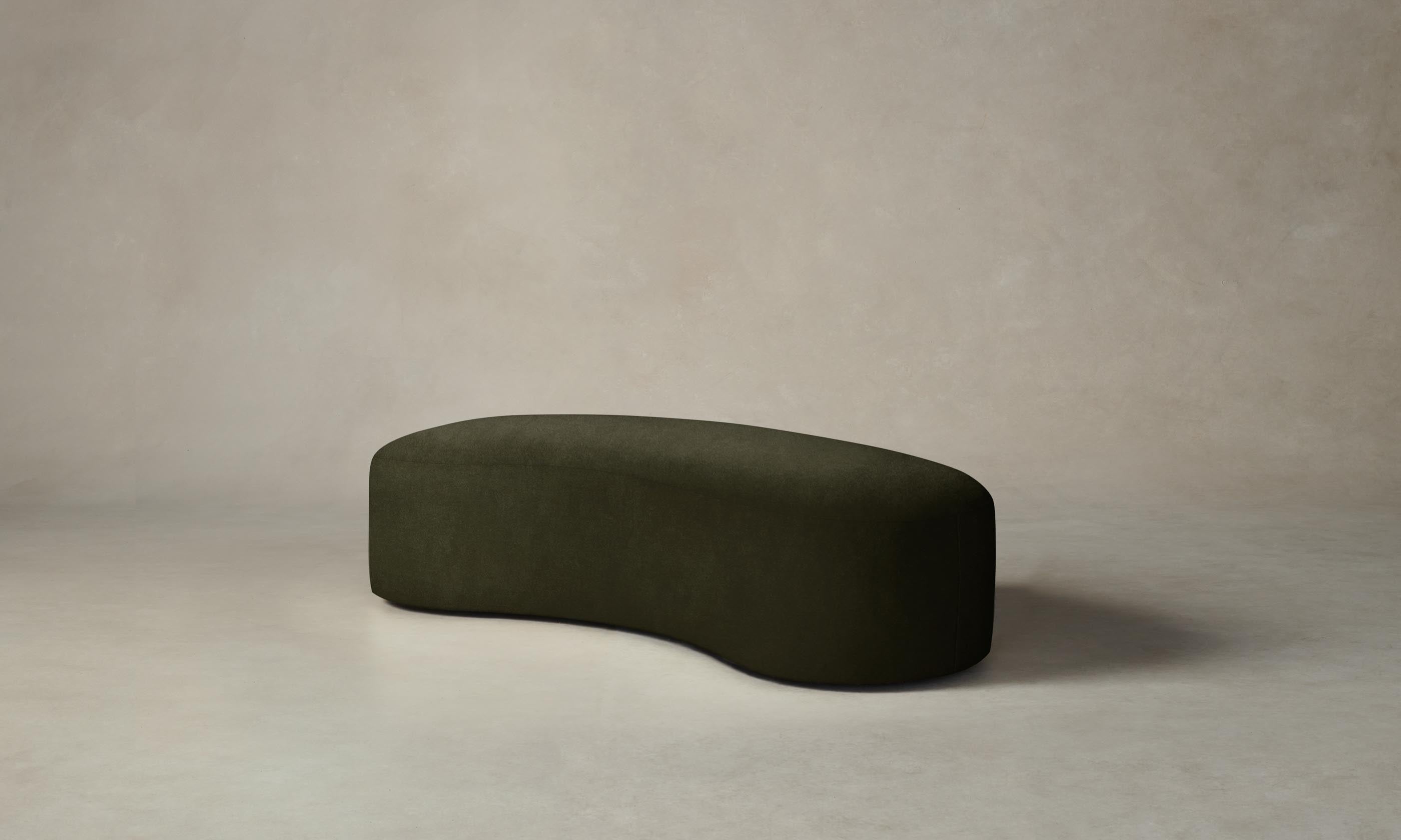 Chelsea Daybed with Performance Velvet Upholstery in Olive Green - Perfect for Living Rooms, Guest Rooms & Cozy Reading Nooks