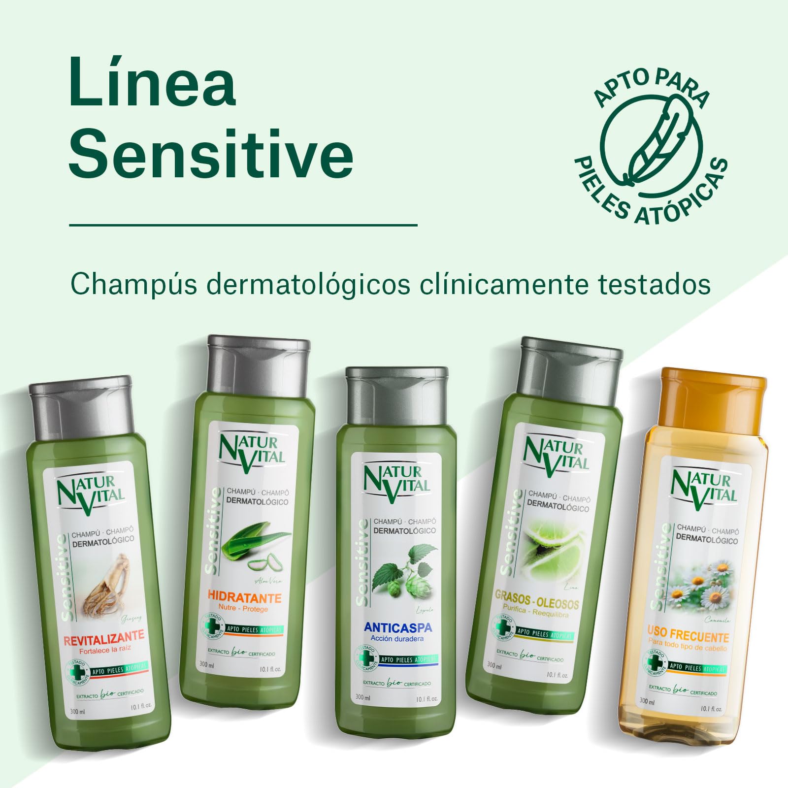 Natur Vital Moisturizing Shampoo for Dry & Damaged Hair - Hydrating & Repairing Formula for Soft, Healthy Hair | Daily Use & Salon-Quality Results