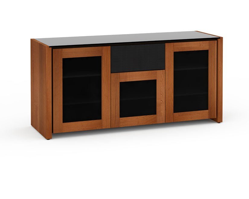 Salamander Designs Corsica Audio Cabinet - Premium TV Stand with Built-in Speaker Storage for Home Theater & Living Room Entertainment Setup