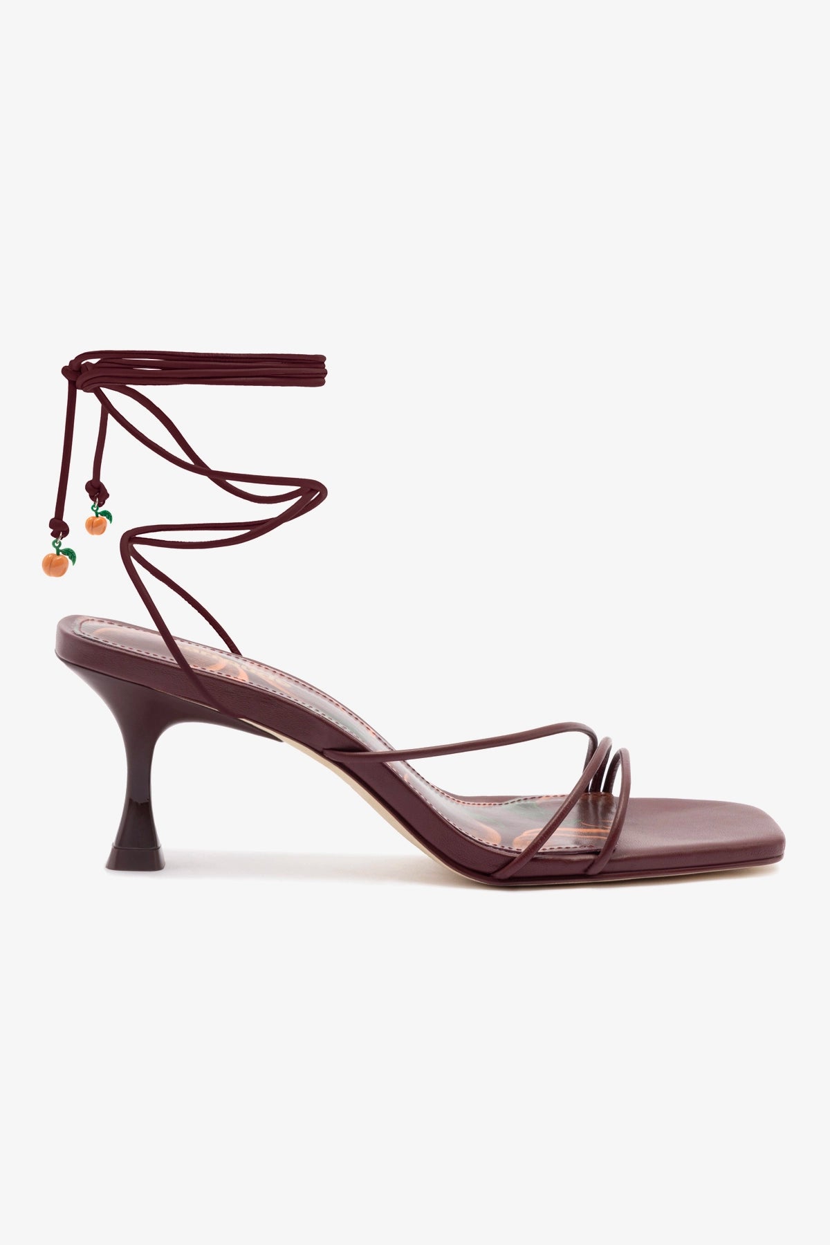 Nadia Women's Burgundy Leather Sandals - Comfortable & Stylish Casual Shoes for Summer, Beach, and Outdoor Walking