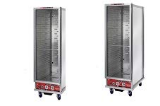 NHPL-1836-ECOC Commercial Non-Insulated Heater Proofer & Holding Cabinet - 2 Shelves for Bakeries, Restaurants & Food Service Businesses - Perfect for Proofing Dough & Keeping Food Warm