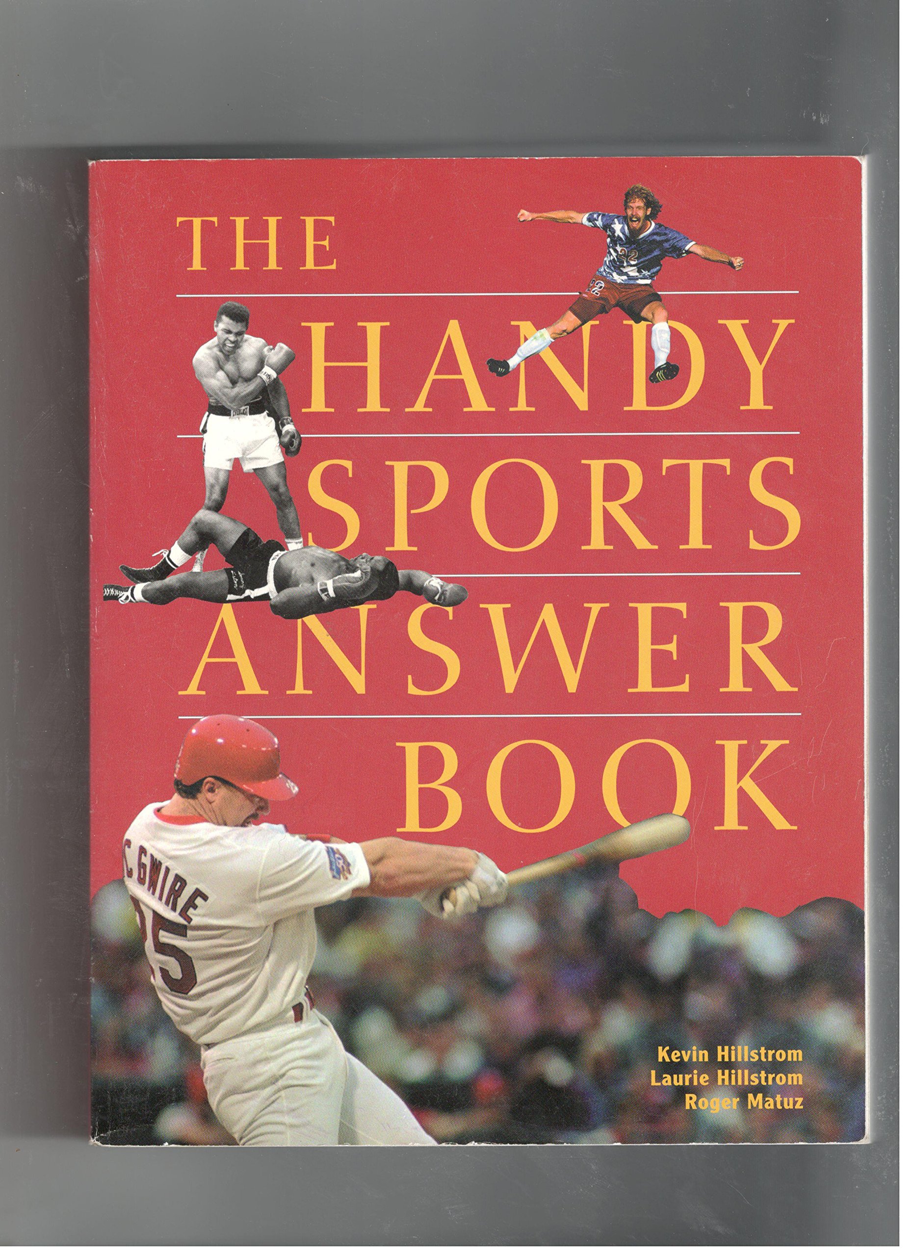 Handy Sports Answer Book - Ultimate Guide for Coaches, Players & Fans | Perfect for Training, Games & Sports Trivia