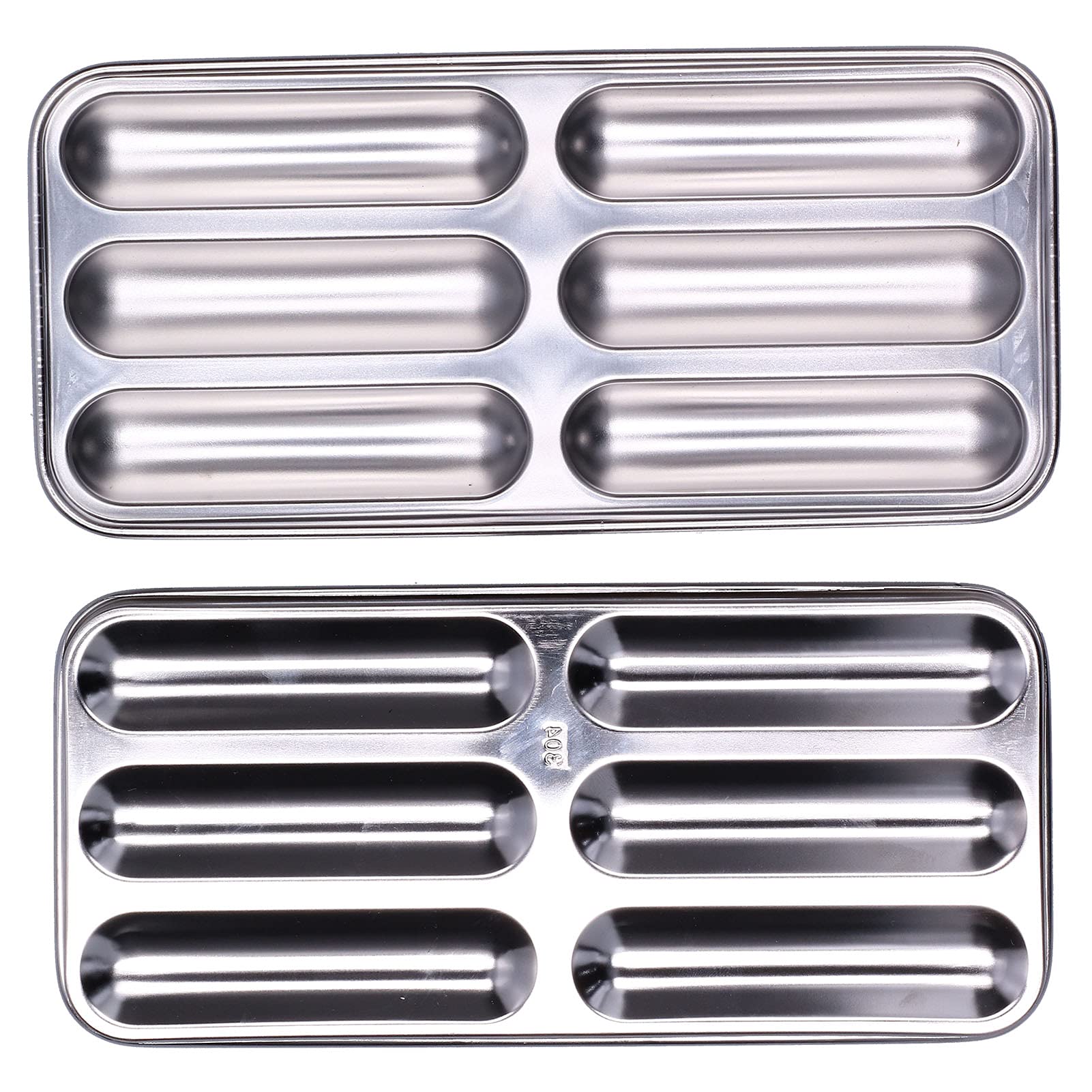 Premium Food Grade Stainless Steel Sausage Maker Mold - 18x10x3cm Square Section for Restaurants, Kitchens, Hotels & Home Use | Perfect for Homemade Sausages, Charcuterie & Meal Prep