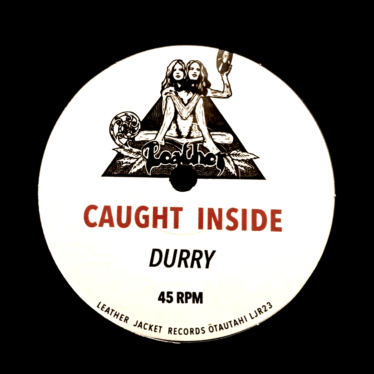 Durry Caught Inside 7-Inch Vinyl Record - Limited Edition Surf Punk Music for Collectors & Music Lovers - Perfect for Beach Parties & Vinyl Collections