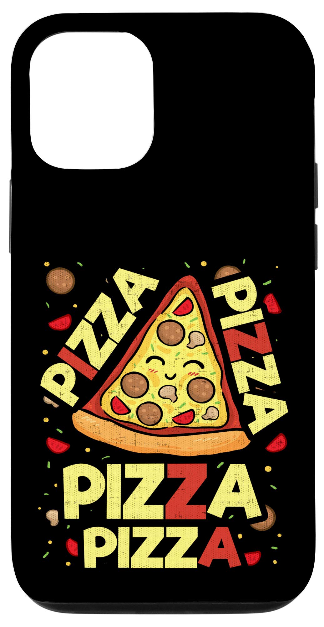 iPhone 12/12 Pro Pizza Lover Case - Funny Pizza Slice Design - Perfect Gift for Pizza Enthusiasts | Use at Parties, Pizza Nights & Daily Life
