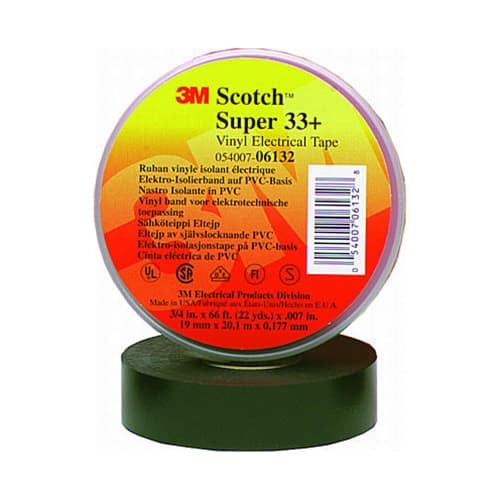 3M 33+ Electrical Tape, 3/4