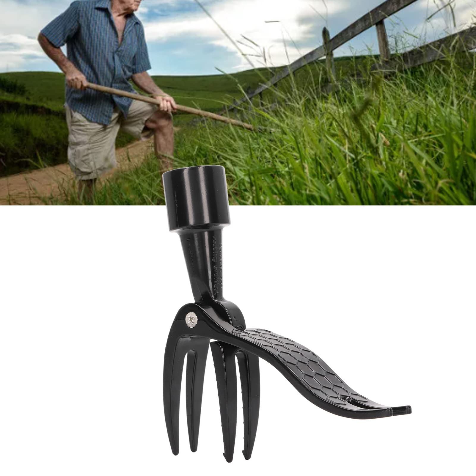 **Stand-Up Weed Puller Tool - Ergonomic Weeder for Easy Gardening, No Bending Required - Ideal for Seniors & Back Pain Relief - Perfect for Lawn, Garden, Yard & Flower Bed Maintenance - Great for Patios, Driveways & Landscaping Projects**