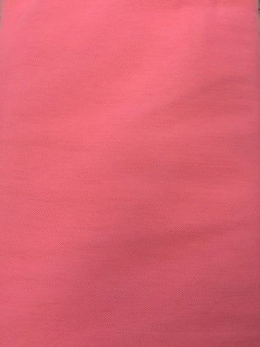 54-Inch Wide Glimmer Tulle Fabric - Paris Pink Tulle by the Yard for Wedding Decorations, Party Backdrops & DIY Crafts