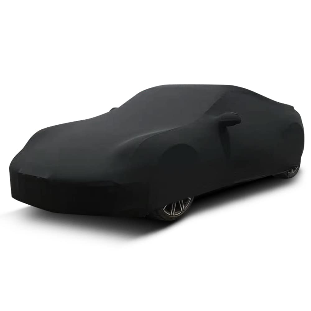 Premium Velvet Stretch Car Cover for Indoor Use - Dustproof & Scratch Protection - Fits Sports Cars up to 173