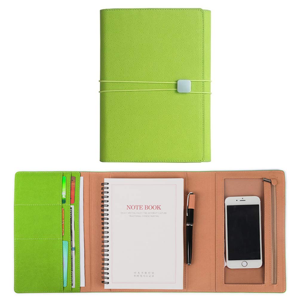 A5 Spiral Notebook Refillable Journal with Ruled Paper - Perfect for School, Office & Creative Writing, Note Taking & Planning