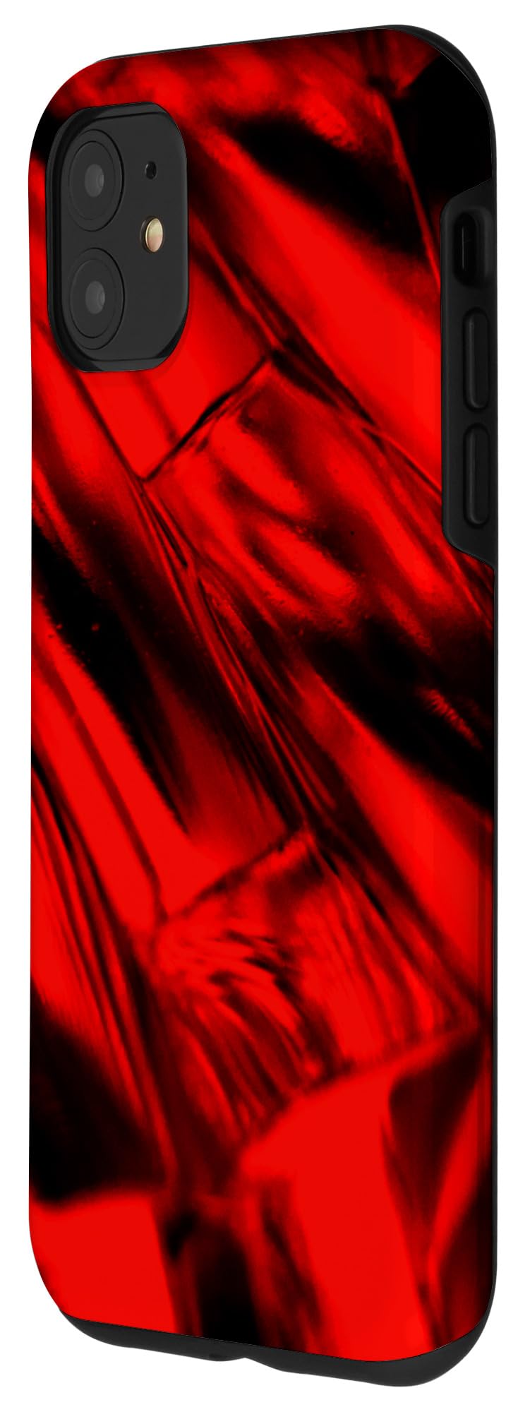Premium iPhone 11 Case - Shockproof Red & Black Phone Cover with Slim Design | Perfect for Daily Protection, Gym & Outdoor Activities