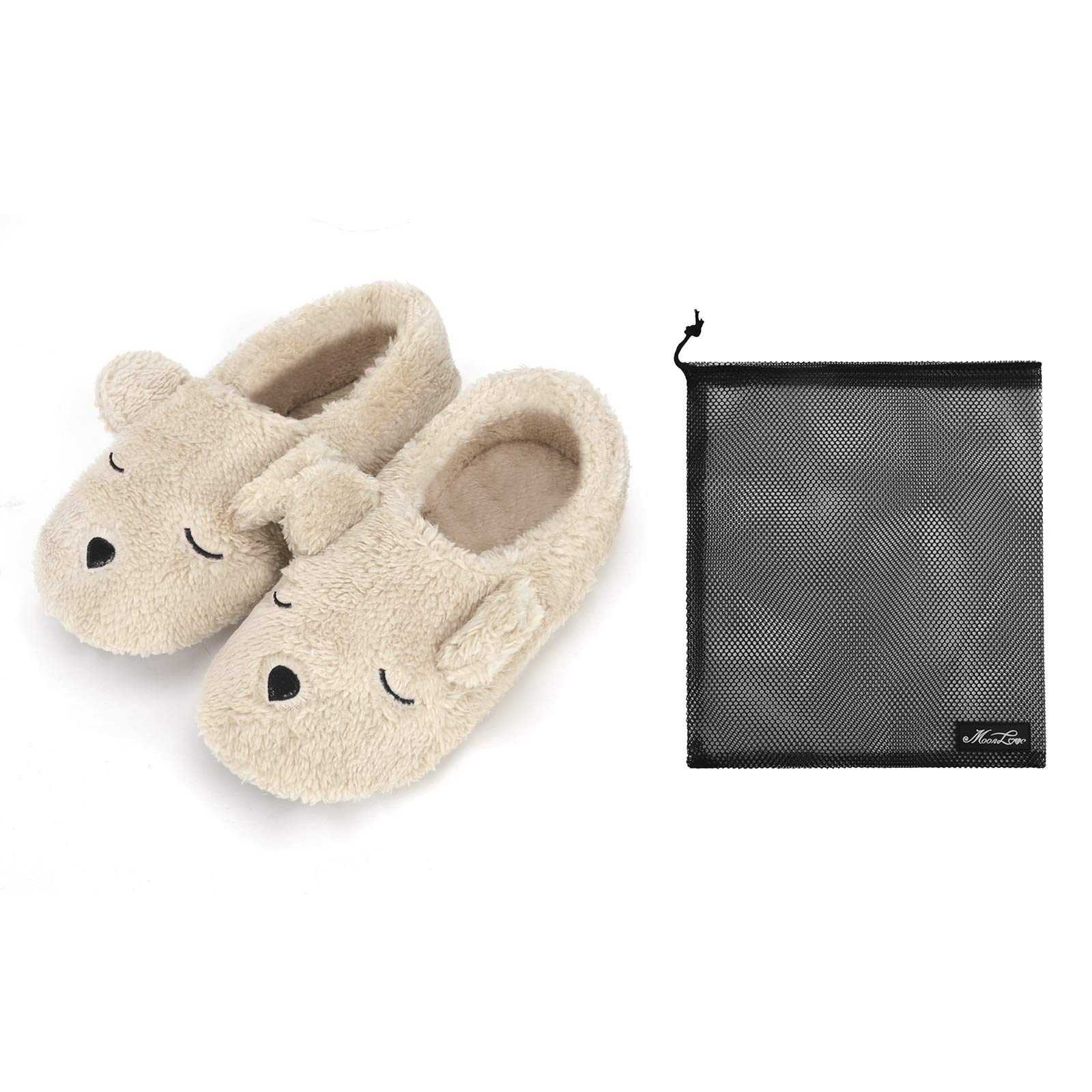 Women's Warm Fleece Slippers - Soft Cozy Non-Slip Indoor Booties for Winter | Plush Ankle Boots for Ladies & Girls | Perfect for Home, Office & Relaxation