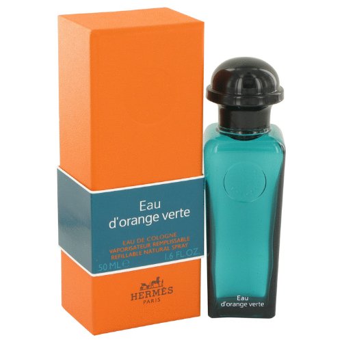 1.7 oz Refillable Eau de Cologne Spray - Unisex Orange Verte Fragrance for Men & Women | Long-Lasting Fresh Citrus Scent | Perfect for Daily Wear, Office & Special Occasions