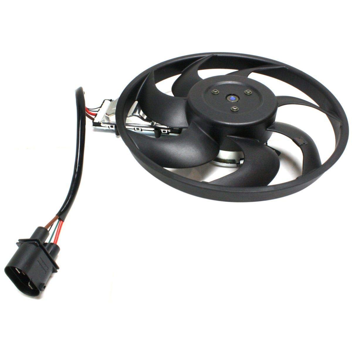 2004-2010 Volkswagen Touareg & 2007-2015 Audi Q7 Left Side A/C Condenser Cooling Fan Replacement - Perfect for Summer Heat & Off-Road Adventures