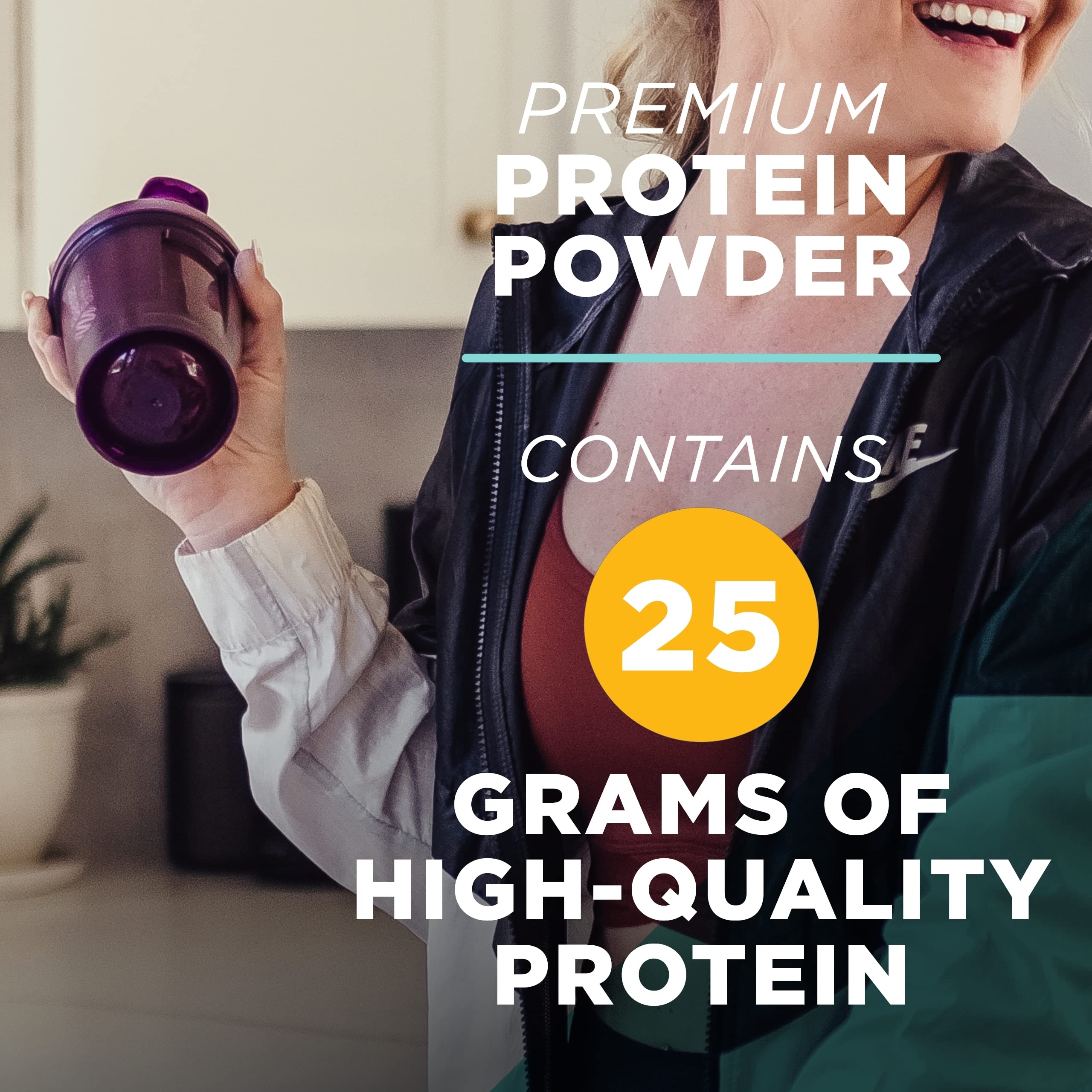 AdvoCare BodyLean25 Whey Protein Isolate Powder - Vanilla Flavor 4.5oz for Muscle Building, Lean Body & Energy Support | Ideal for Post-Workout Recovery & Fitness Enthusiasts