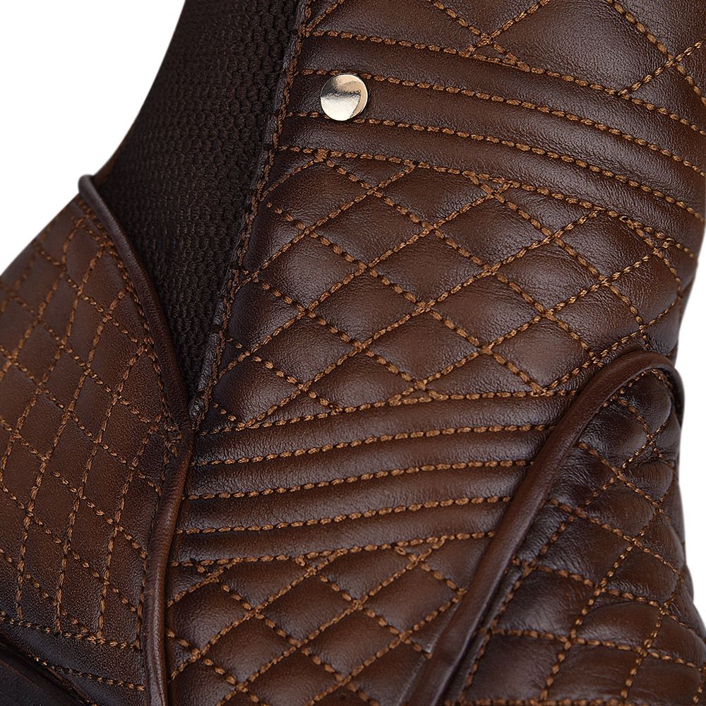 **Women's Cowhide Leather Knee High Cowgirl Boots - 3F37RS Cuadra Brown Dress Boots for Western Fashion & Riding**    *(Perfect for Country Rides, Rodeos, Concerts & Western-Themed Outfits)*