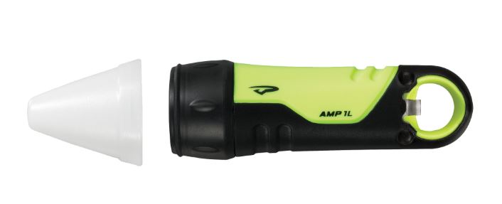1L AMP Energy Drink with Cone - Neon Yellow | Boost Energy for Workouts, Gaming & Outdoor Activities