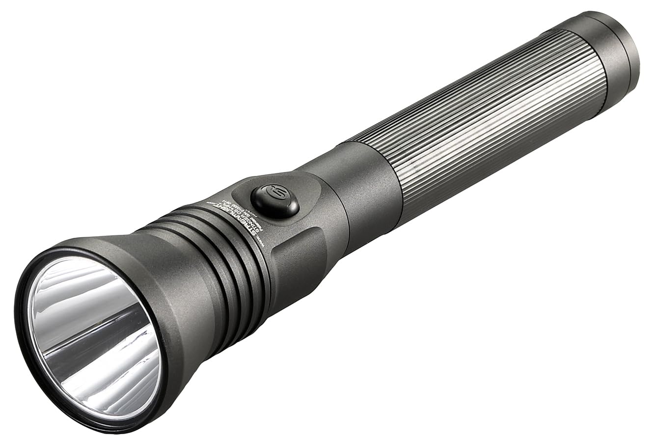Streamlight 75882 Stinger DS LED HP Rechargeable Flashlight - 800 Lumens, Black | High Power Tactical Flashlight for Police, Security, Camping & Emergency Use