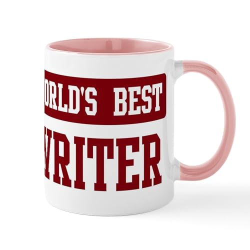 White/Pink Inside - Worlds Best Writer Mug