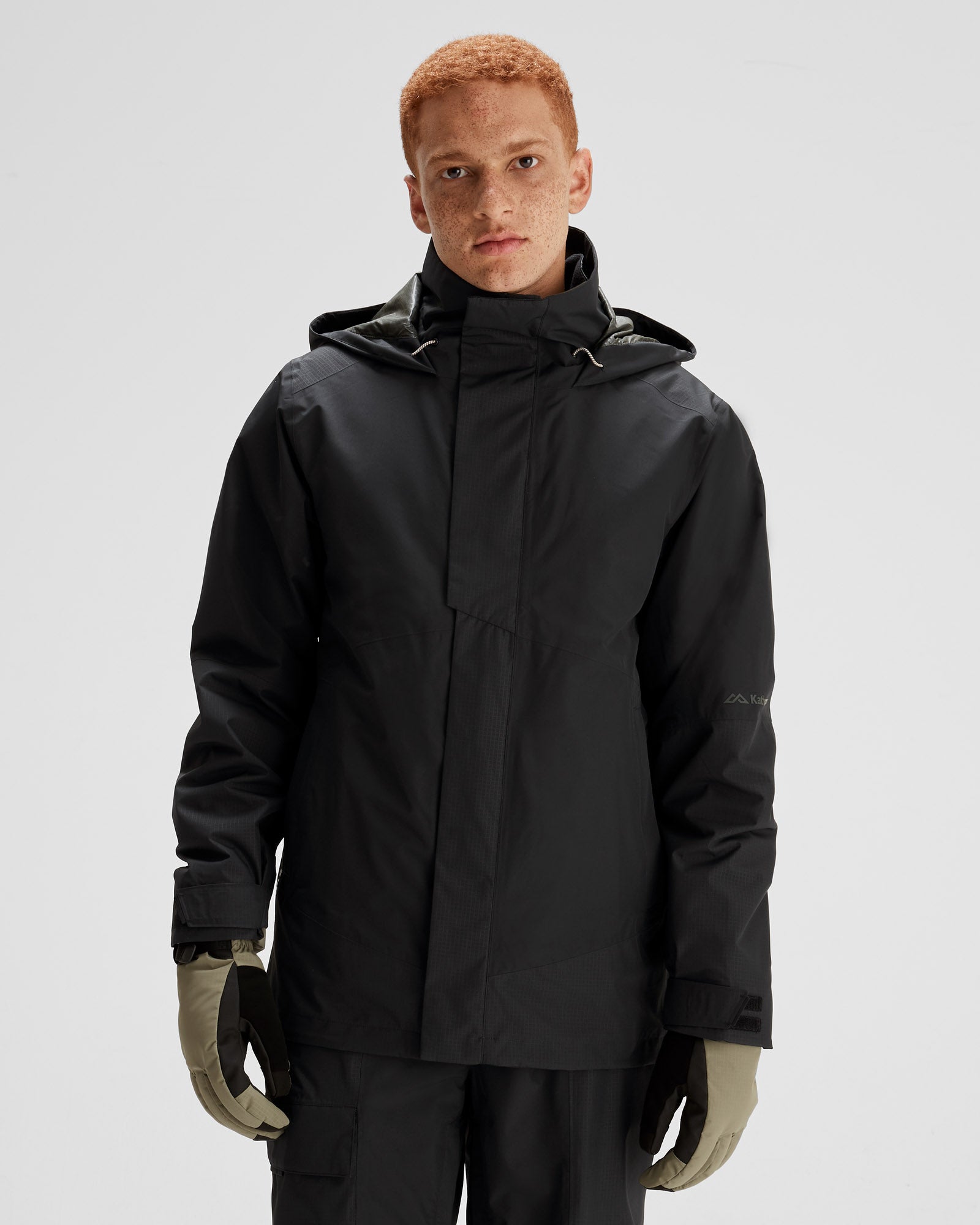 Men's PWDR Days 2L 3-in-1 Waterproof Snow Jacket - Black Stingray Color for Skiing, Snowboarding & Winter Outdoor Activities