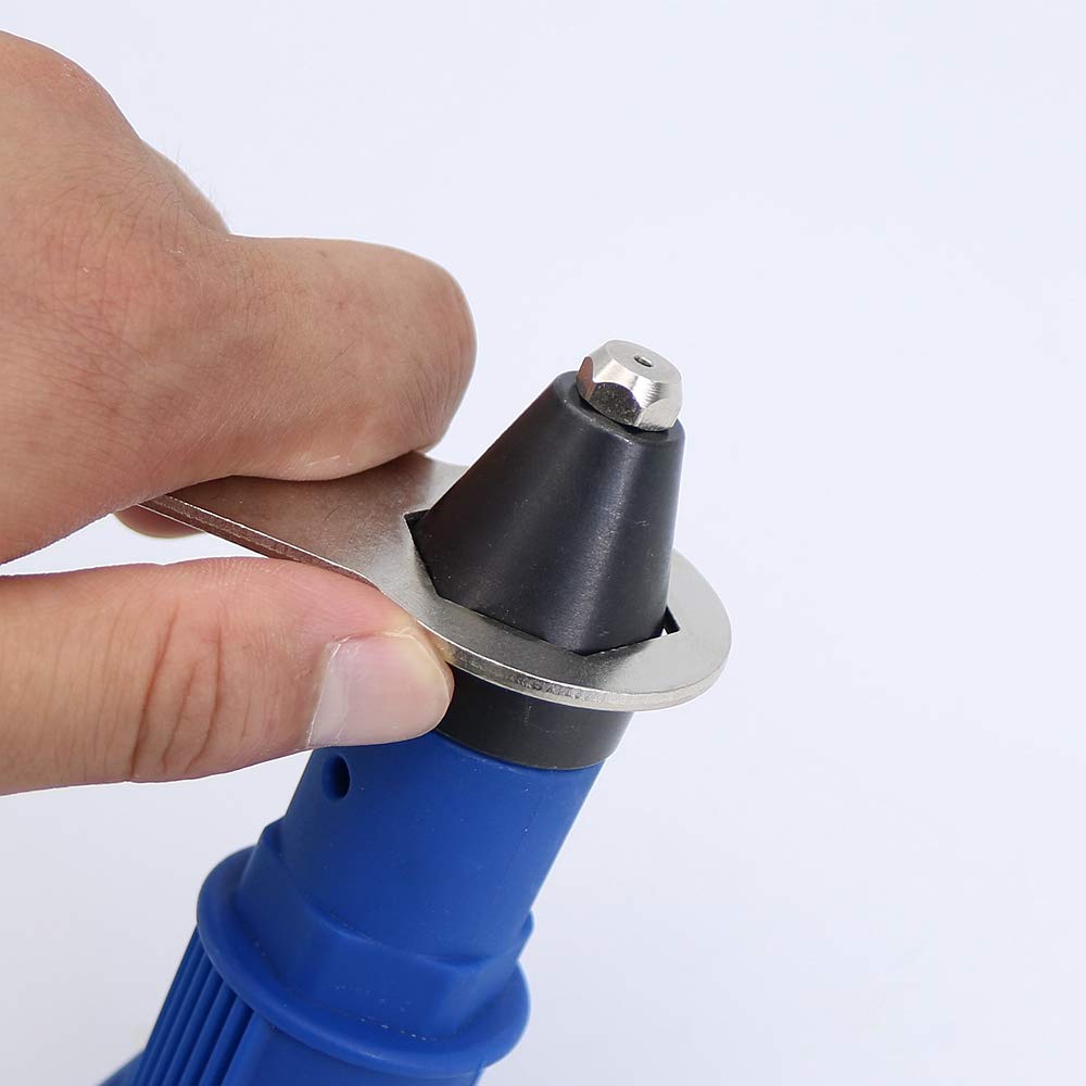 Cordless Electric Rivet Nut Gun - Heavy Duty Riveting Tool Adapter for Drill | Perfect for Metalworking, Automotive Repair & DIY Projects