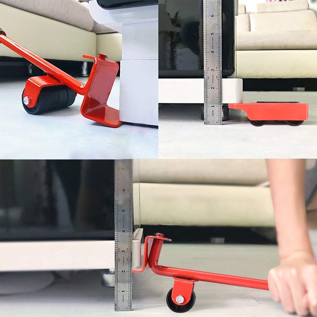 Mr. Hercules Heavy Duty Furniture Mover & Appliance Slider Tool - Professional Home Moving Equipment for Sofas, Refrigerators, Washers & More (Ideal for DIY Moving, Home Renovation & Rearranging)