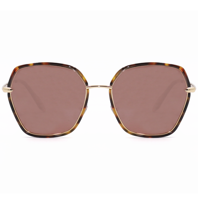 Maya Polarized Tortoise Shell Sunglasses - UV Protection, Lightweight & Stylish for Outdoor Activities, Driving, and Beach Vacations