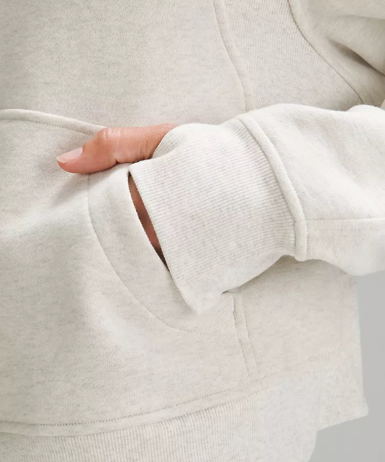 Lululemon Scuba Oversized Half-Zip Hoodie - Women's Fleece Pullover with Funnel Neck for Yoga, Running & Lounge Wear