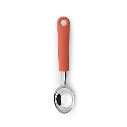 Premium Stainless Steel Ice Cream Scoop with Ergonomic Handle - Perfect for Smooth Scooping of Hard Ice Cream, Gelato, and Sorbet - Ideal for Home Kitchens, Ice Cream Shops, and Dessert Parties