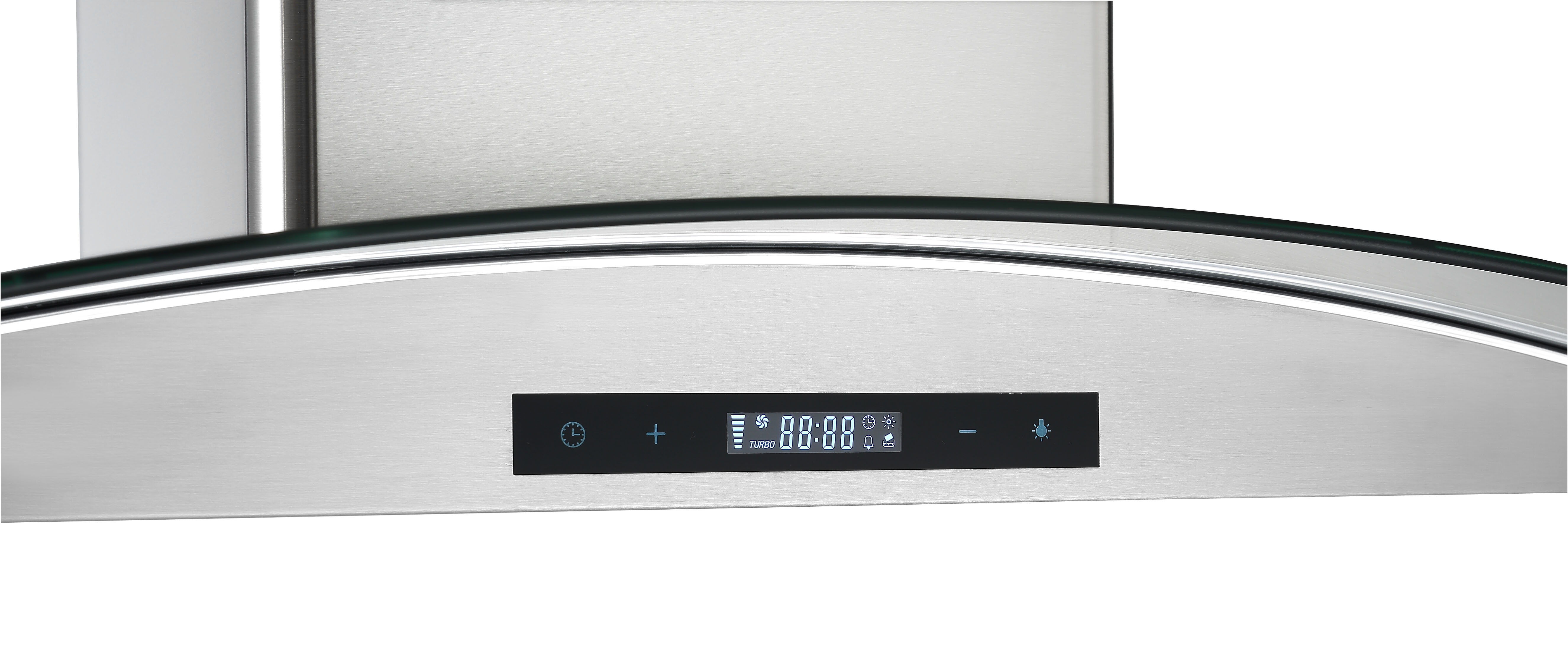 IGCB636 36-Inch Stainless Steel Island Glass Range Hood - Modern Kitchen Ventilation for Open-Concept Homes & Gourmet Cooking