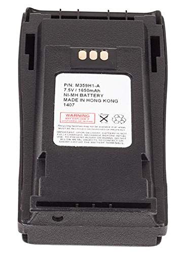 Rechargeable 7.5V 1650mAh Ni-MH Battery for Motorola CP140 Two-Way Radio - Long-Lasting Power for Emergency Communication, Security, and Outdoor Adventures