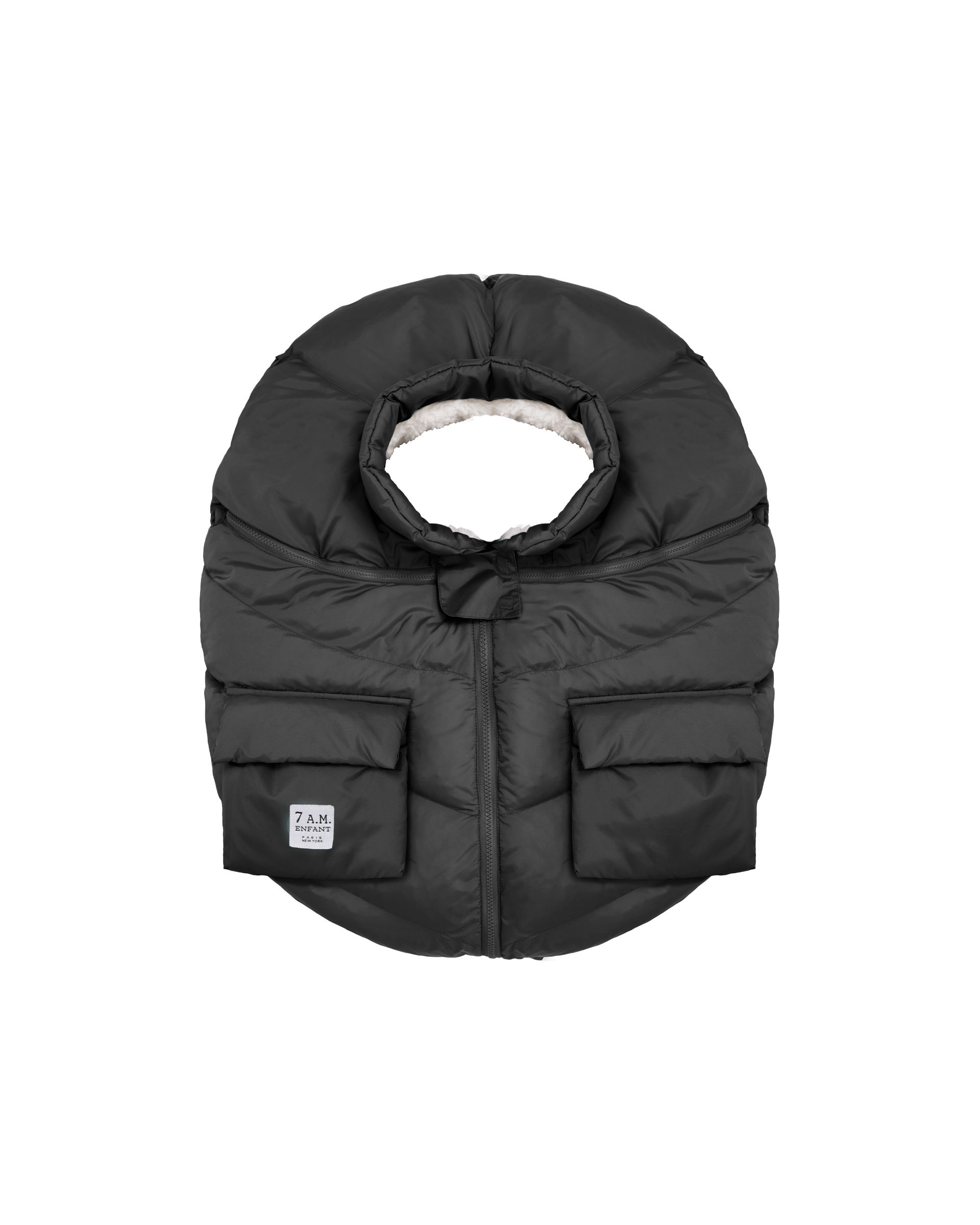 7AM Enfant Baby Car Seat Cocoon for Infants 0-12 Months - Soft & Warm Winter Car Seat Cover for Safe & Cozy Travel