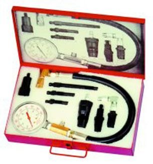 Diesel Fuel Injection Tester Kit with 1A to 7 Adapters for American Trucks & Heavy Equipment - Professional Diagnostic Tool for Mechanics & Fleet Maintenance