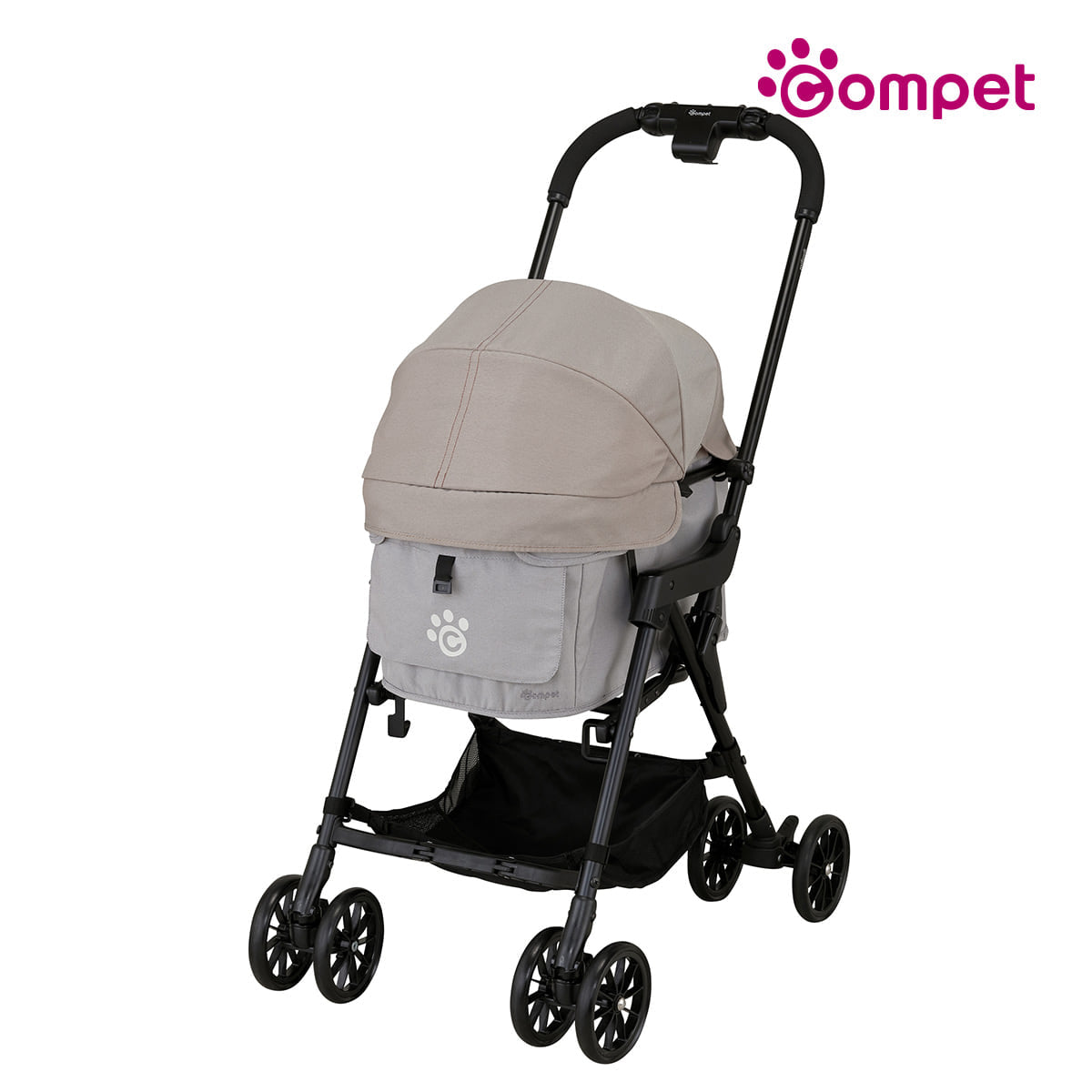 Premium Japanese Pet Stroller for Small Dogs & Cats - Lightweight, Foldable, Comfortable Ride for Outdoor Walks & Travel