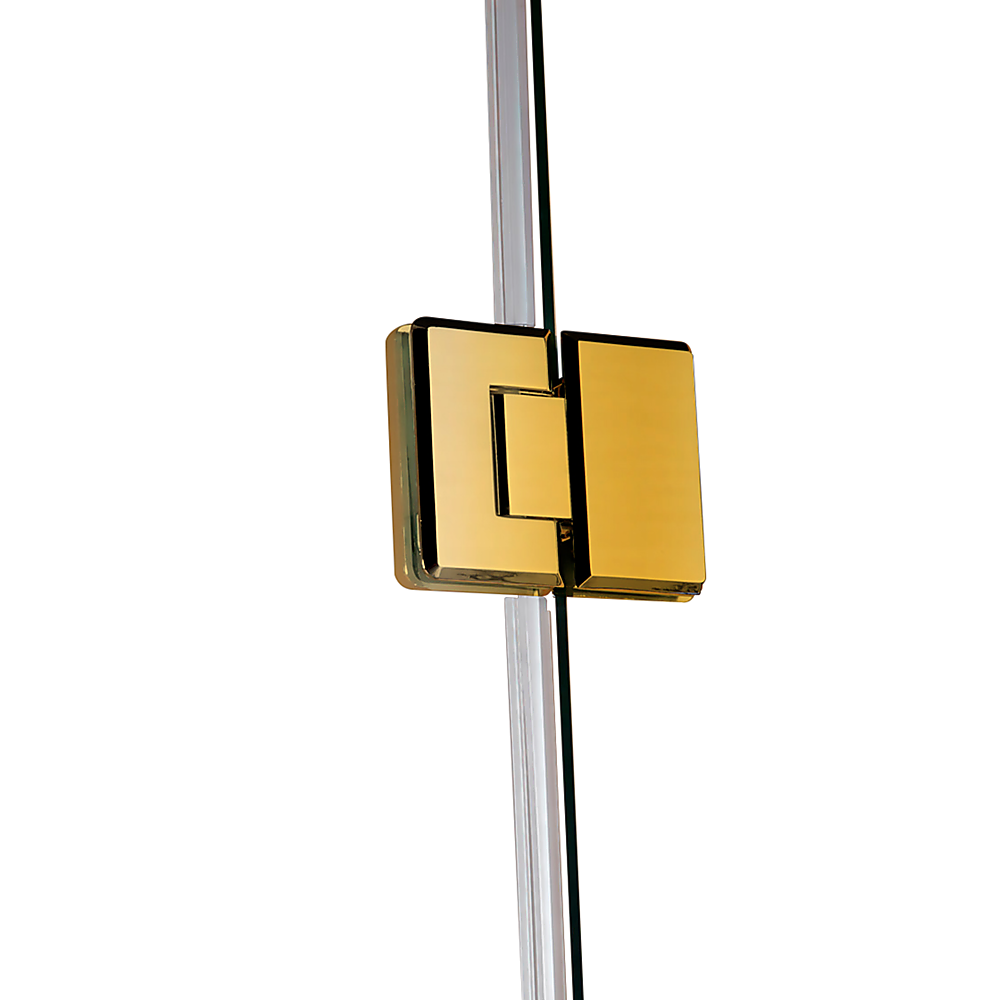 Frameless 10mm Glass Shower Screen 35.4 x 35.4 Inches - Modern Bathroom Upgrade by Della Francesca | Perfect for Walk-In Showers & Spa-Like Bathroom Renovations