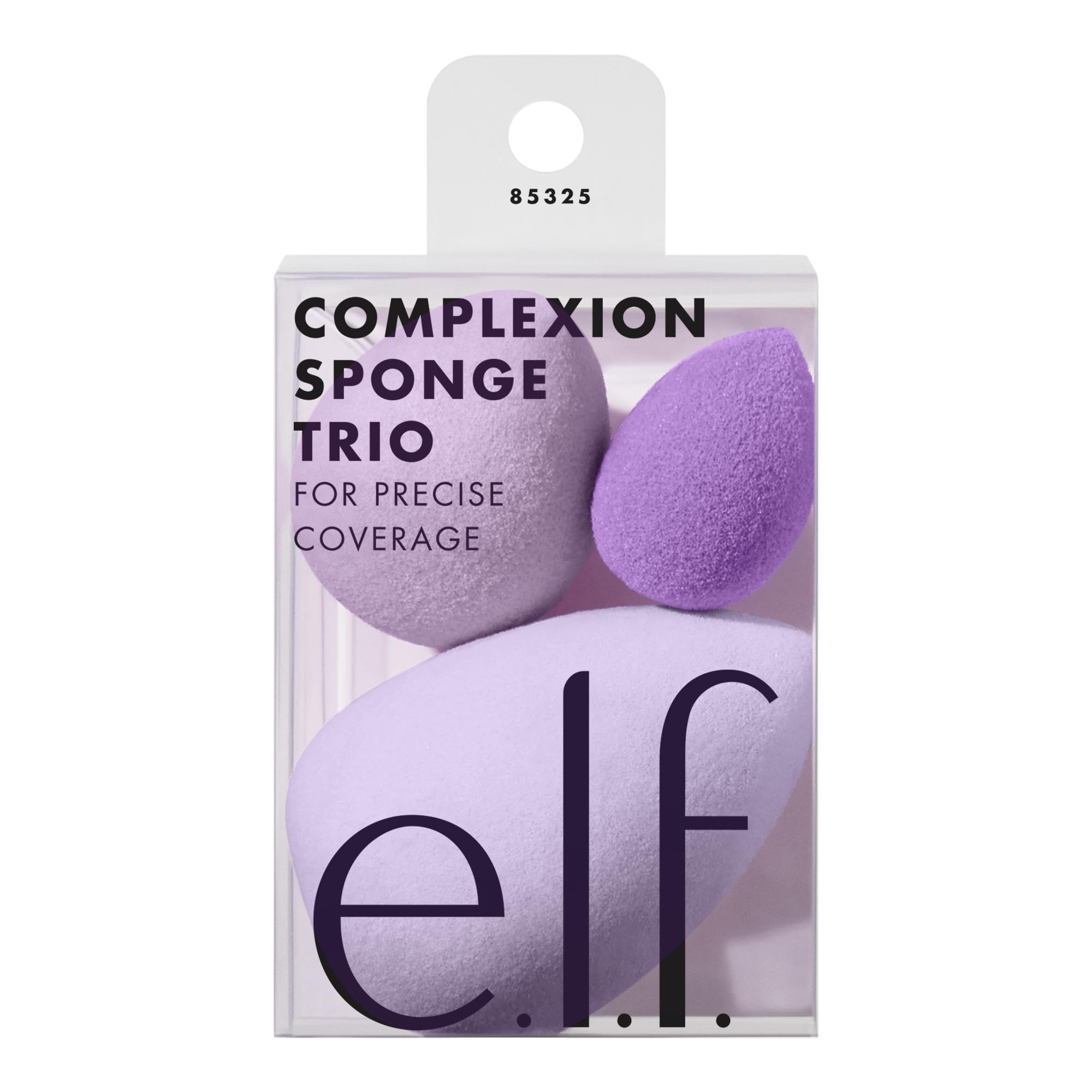 Elf Cosmetics Makeup Sponge Set - Soft, Blending Beauty Sponge for Flawless Foundation & Concealer Application - Perfect for Everyday Makeup & Professional Use
