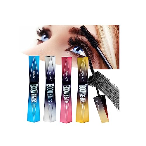 4D Silk Fiber Lash Mascara - Volumizing & Lengthening, Smudge-Proof, Cruelty-Free, Natural Look, Long-Lasting All Day | Perfect for Everyday Wear, Date Night, and Special Occasions