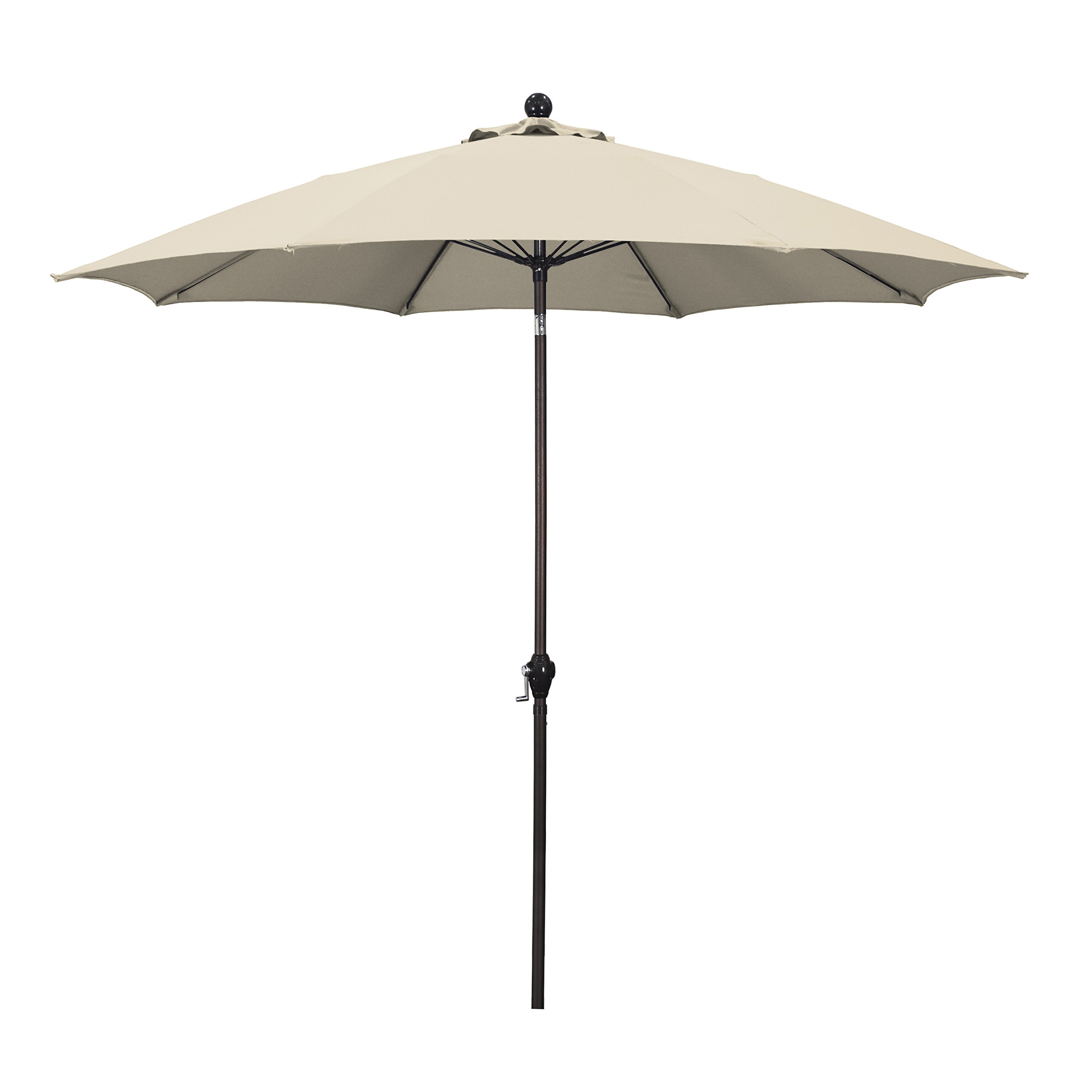 Astella ALUS906117-P22 9 ft. Economy Market Umbrella in Antique Beige/Bronze - Outdoor Patio, Garden, Poolside, and Commercial Use